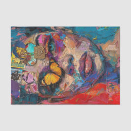 Abstrakte Schönheit8 Seidenpapier