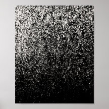 Abstrakte Schwarz-Weiß-Kunst