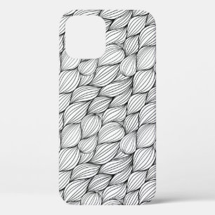 Abstrakte schwarze Linien Case-Mate iPhone Hülle