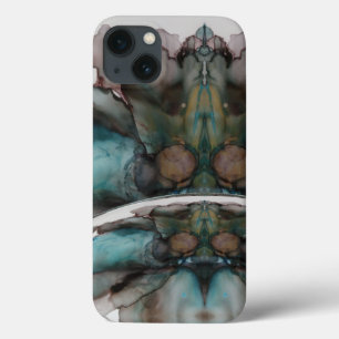 Abstrakte Scifi-Landschaft und Orb Case-Mate iPhone Hülle