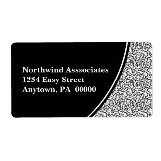 Abstrakte Scribbles - Versandmarke