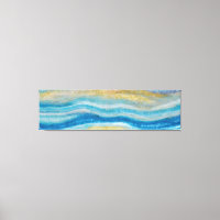 Abstrakte Seascape Fractured Waves 22 Sandy Bottom