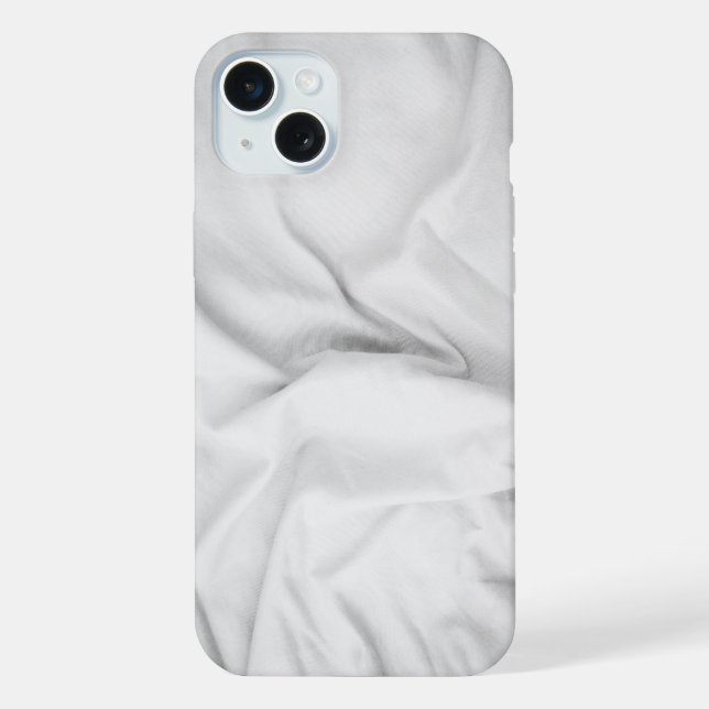 Abstrakte Seidentextur iPhone Hülle (Rückseite)