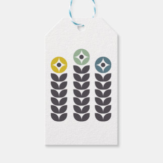 Abstrakte skandinavische Blume Geschenkanhänger