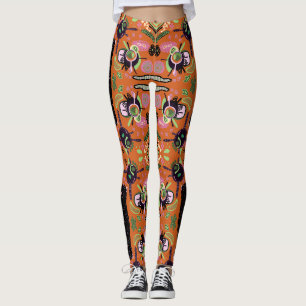 Abstrakte skandinavische Moderne Kunst Leggings