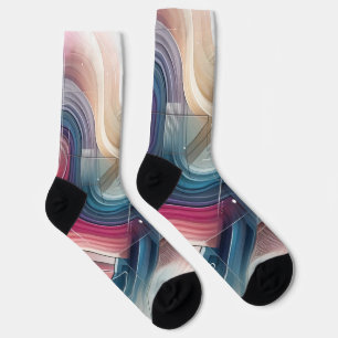 Abstrakte Socken - Modernes Design