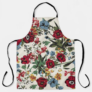 Abstrakte solide Blume, alles über Design Schürze