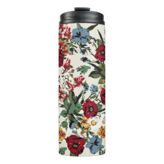 Abstrakte solide Blume, alles über Design Thermosbecher