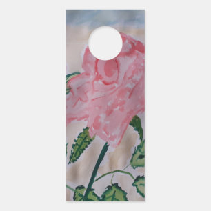Abstrakte Sommer-Rose Türknall Türanhänger