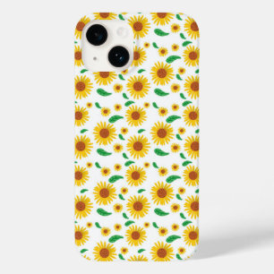 Abstrakte Sonnenblume Case-Mate iPhone 14 Hülle