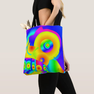 Abstrakte Sonnenblumen Tote Tasche