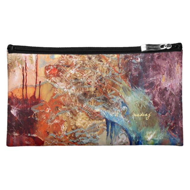 Abstrakte Soul-Tasche Kosmetiktasche (Vorderseite)