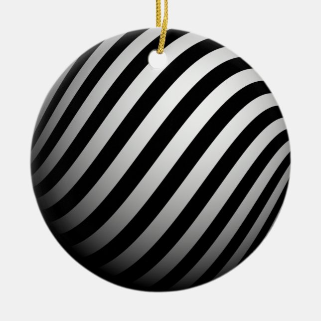 Abstrakte Spherzierung Keramikornament (Vorne)