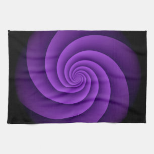 Abstrakte Spiralen IV Geschirrtuch