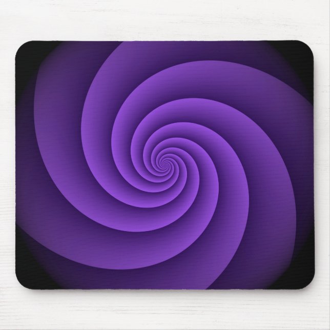Abstrakte Spiralen IV Mousepad (Vorne)