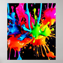 Abstrakte Splash
