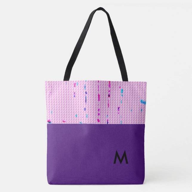 Abstrakte Sprinklen Tote Bag (Vorderseite)