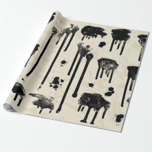 Abstrakte Spritzer Geschenkpapier