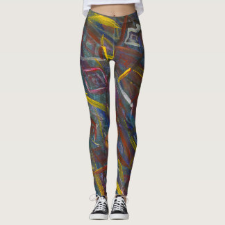 Abstrakte "Squares"-Leggings Leggings