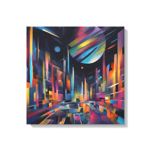 Abstrakte Stadt