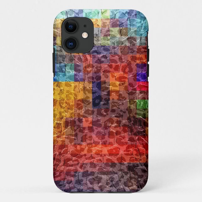 Abstrakte Stadtleuchten Case-Mate iPhone Hülle (Rückseite)