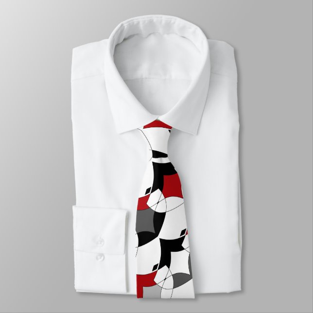 Abstrakte Stammesverzierungen. Krawatte (Gebunden)