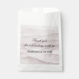 Abstrakte staubige Rose Geschenktütchen