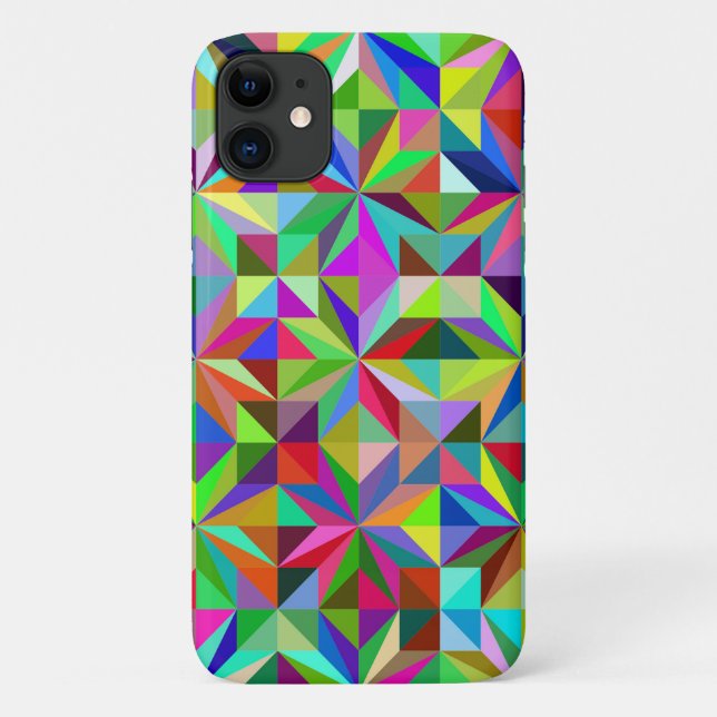 Abstrakte Sterne Case-Mate iPhone Hülle (Rückseite)