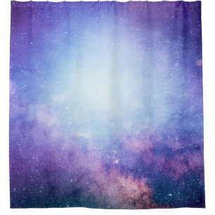 Abstrakte Sterne des Universums Duschvorhang