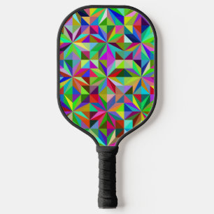 Abstrakte Sterne Pickleball Schläger