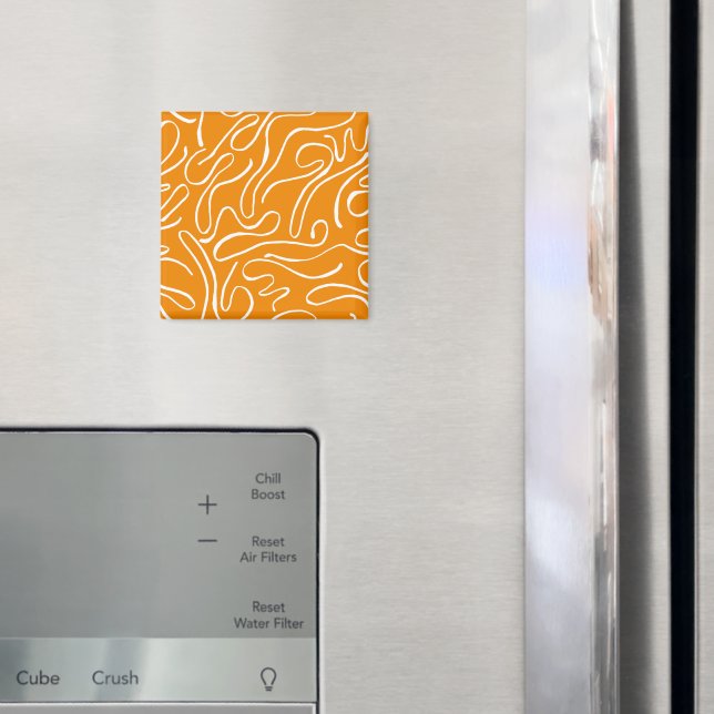 Abstrakte Stimmung Muster Magnet (In Situ (Kühlschrank))