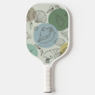 Abstrakte Strand-Muscheln Paddle