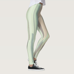 abstrakte Streifen Leggings