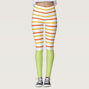 abstrakte Streifen moderne Kunst Leggings