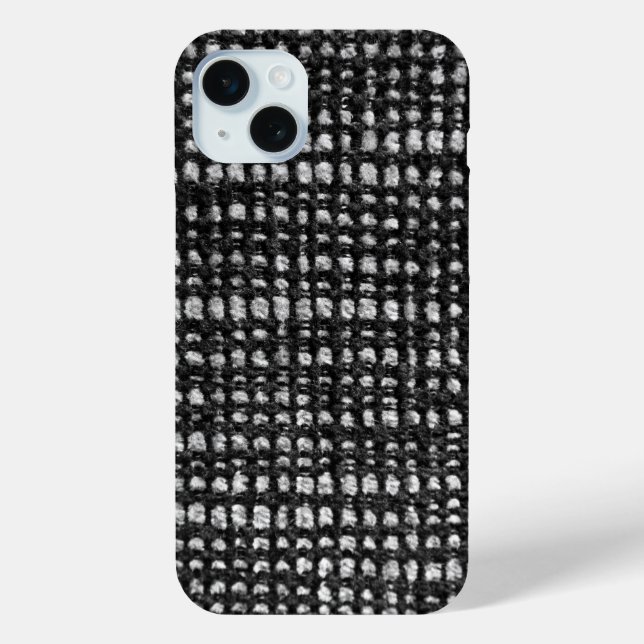 Abstrakte Stricktextur Case-Mate iPhone Hülle (Rückseite)