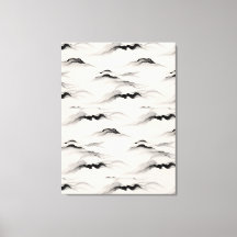 Abstrakte Sumi-Tusche-Wasch-Zen-Reispapier-Minimal