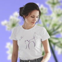 Abstrakte SuNi-Katze in Plum