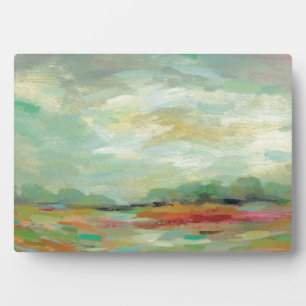 Abstrakte Sunrise Field Print Silvia Vassileva Fotoplatte