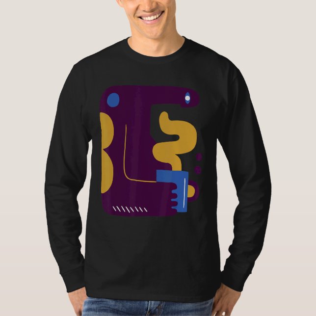 Abstrakte Surreal-Cymbole 1 T-Shirt (Vorderseite)