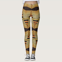 abstrakte Symphgitter Leggings