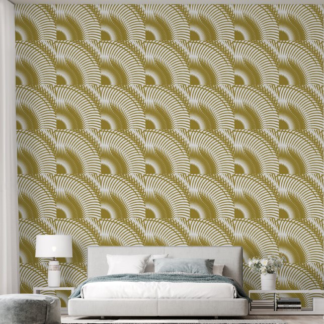 Abstrakte Tapete (Schlafzimmer)