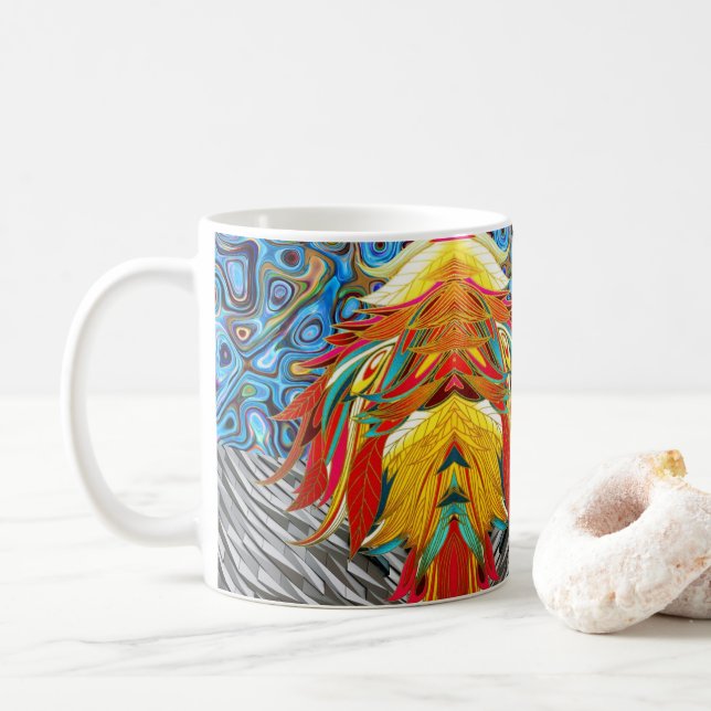Abstrakte Tasse (Mit Donut)