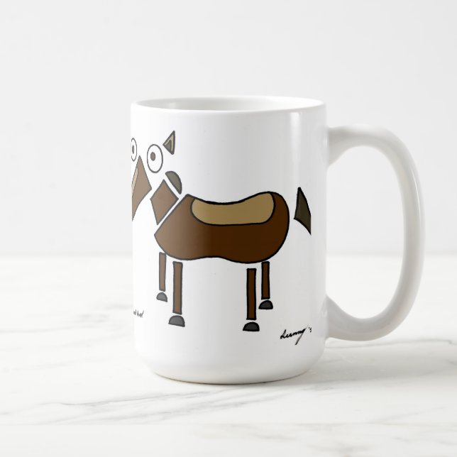 Abstrakte Tasse (Rechts)