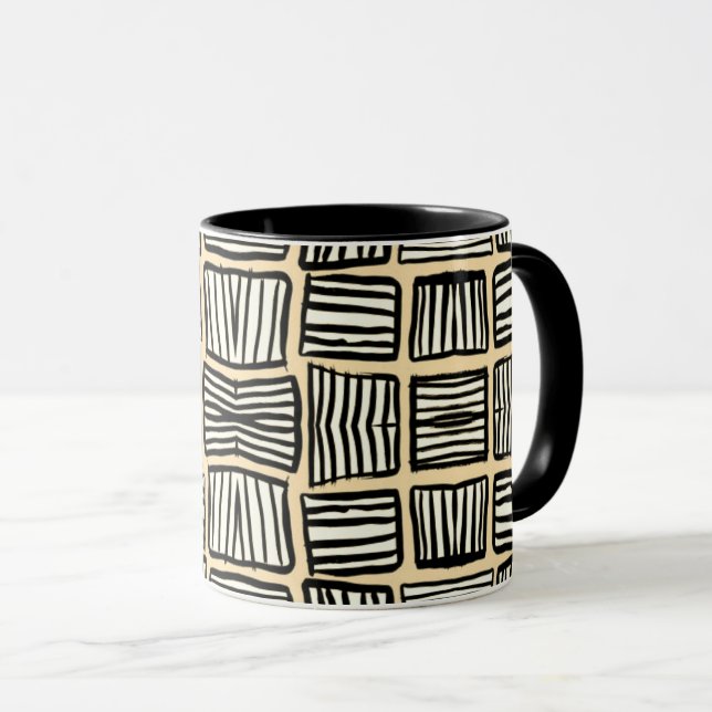 abstrakte Tasse (VorderseiteRechts)