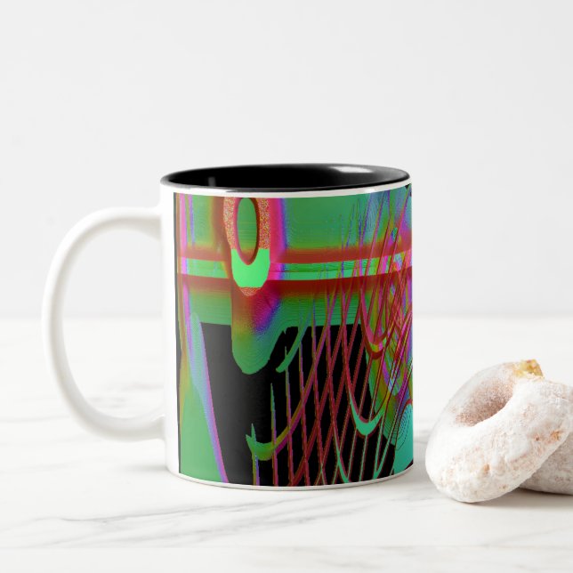 Abstrakte Tasse (Mit Donut)