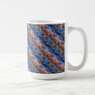 Abstrakte Tasse "Autumn Streams"