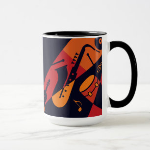 Abstrakte Tasse für benutzerdefinierte Texte