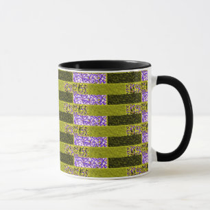 Abstrakte Tasse für mehrfarbige Alternativlinien