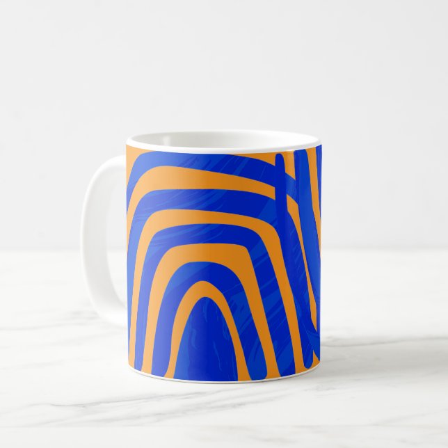 ABSTRAKTE TASSE! KAFFEETASSE (Vorderseite Links)
