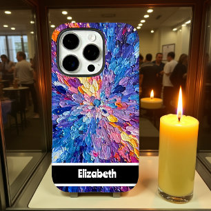 Abstrakte Telefonabdeckung für benutzerdefinierbar iPhone 16 Pro Hülle